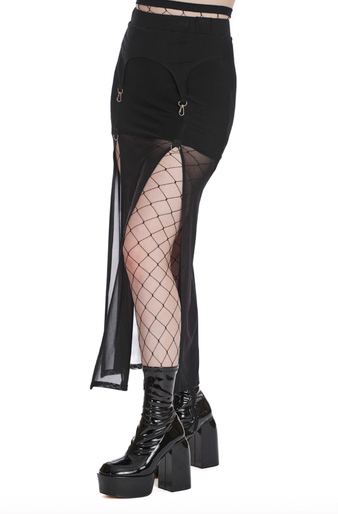Moody Melody Spilt Skirt