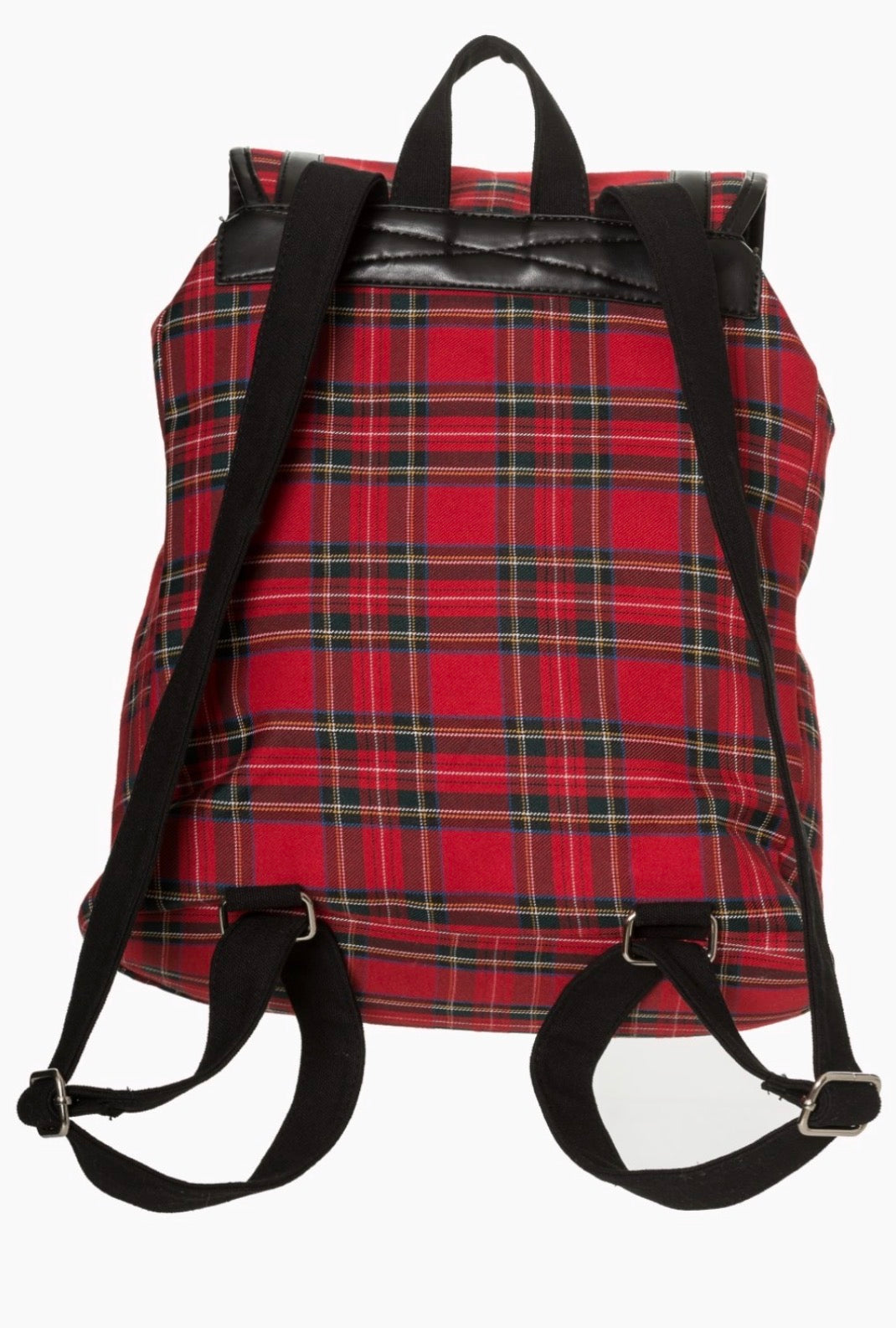 Yamy Red Tartan Backpack