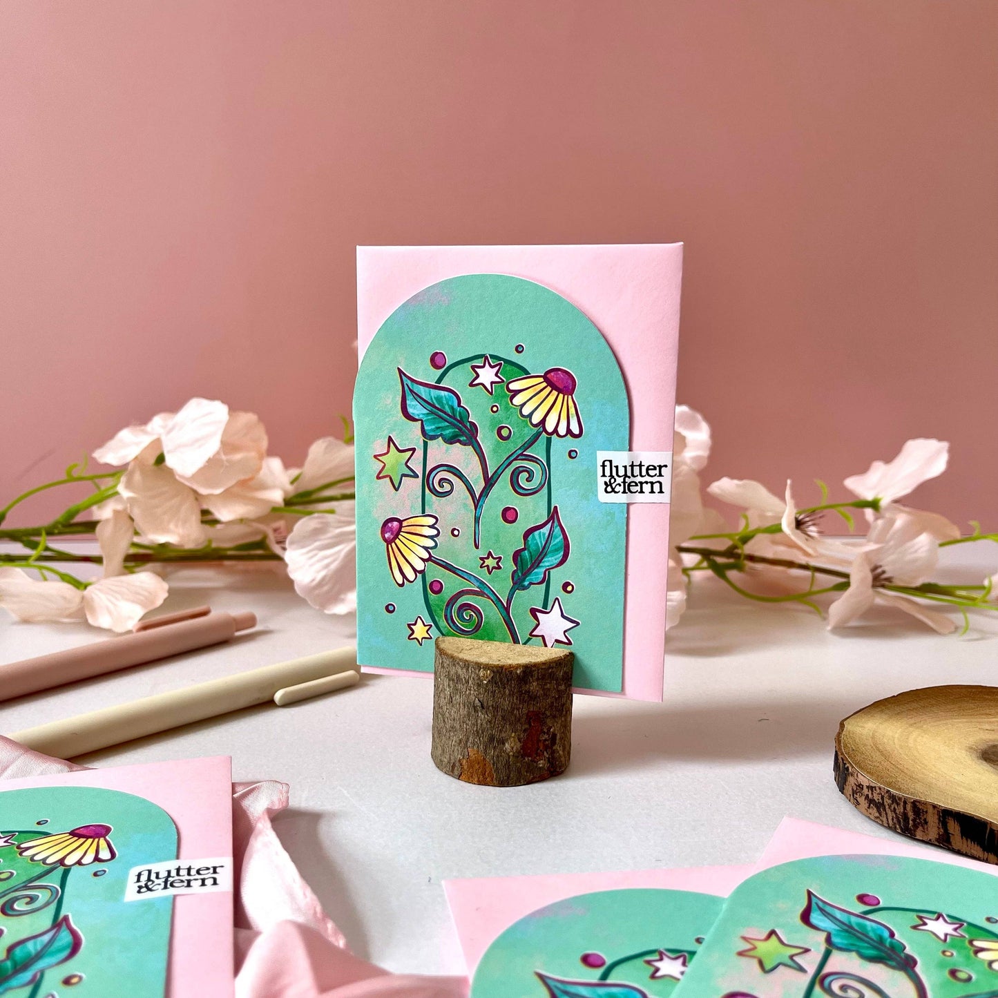 Florals Arch - A7 Card