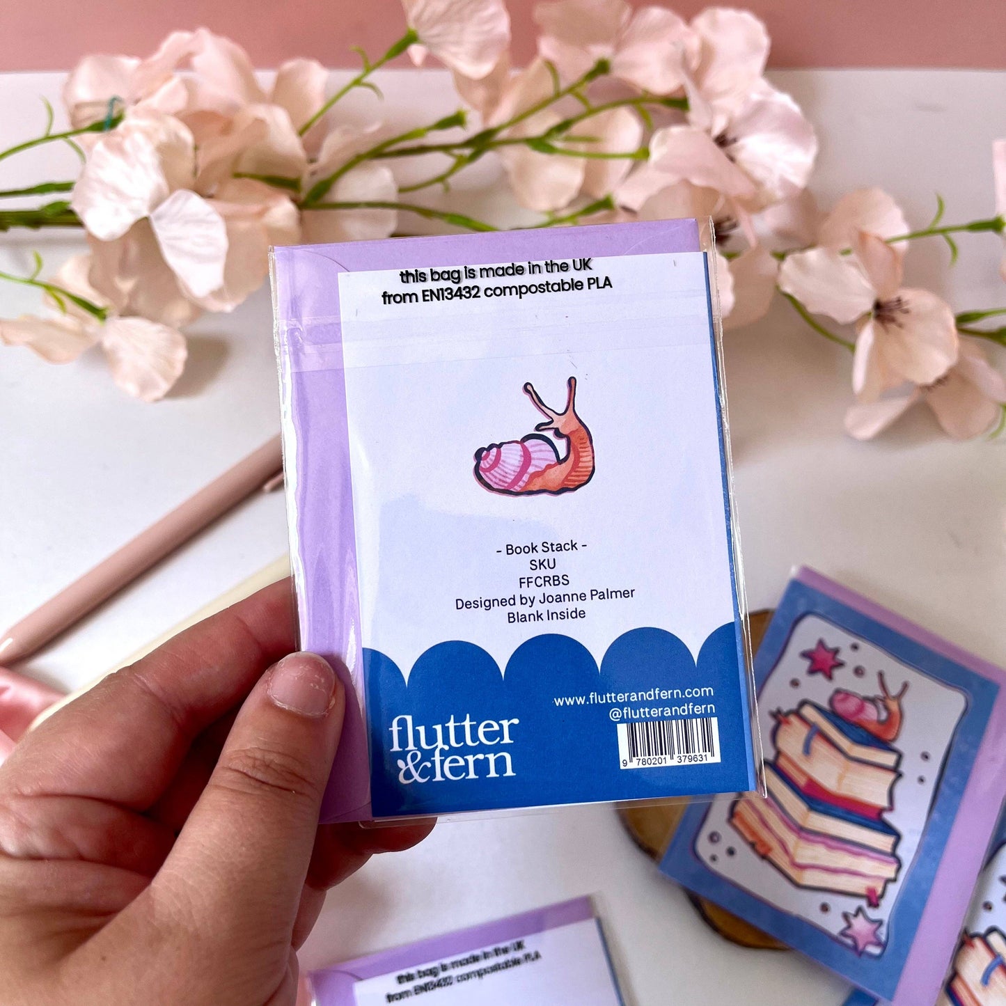 Book Stack - A7 Card