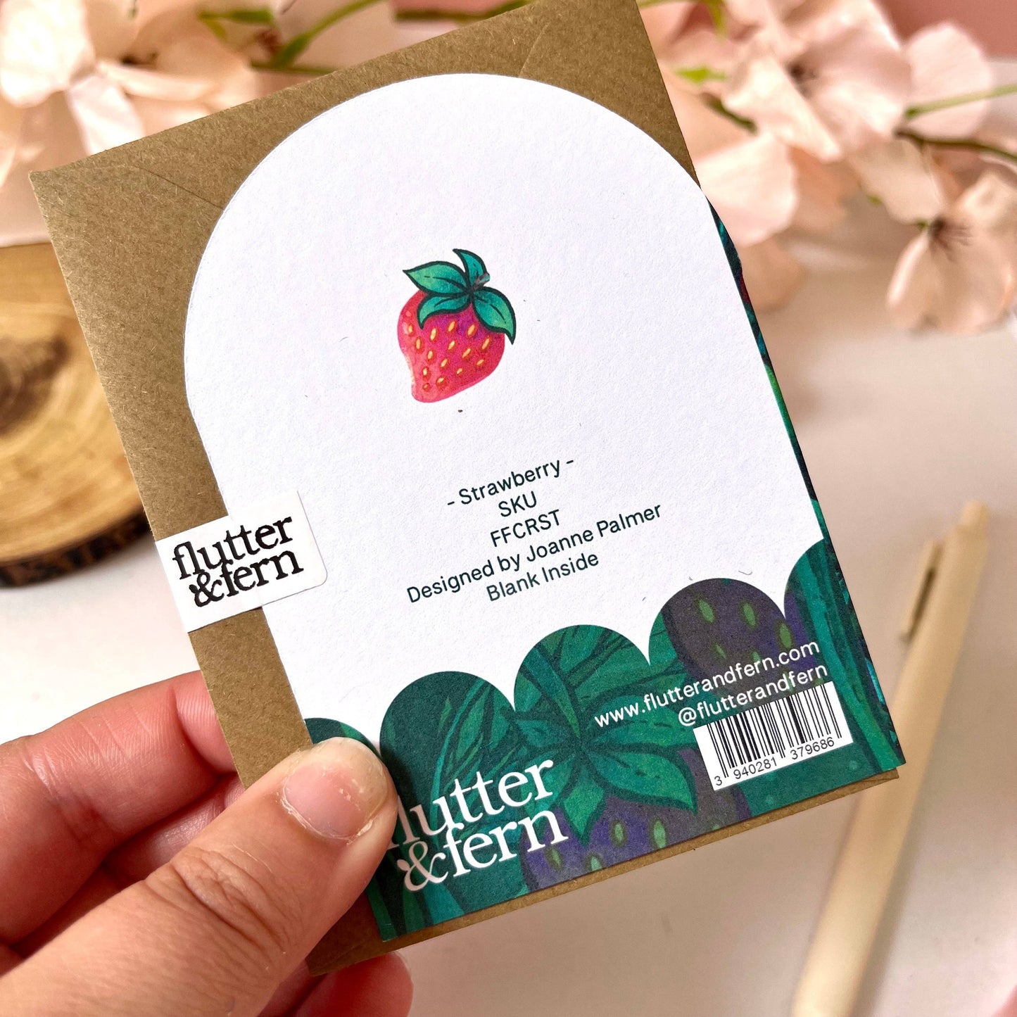 Strawberry Arch - A7 Card