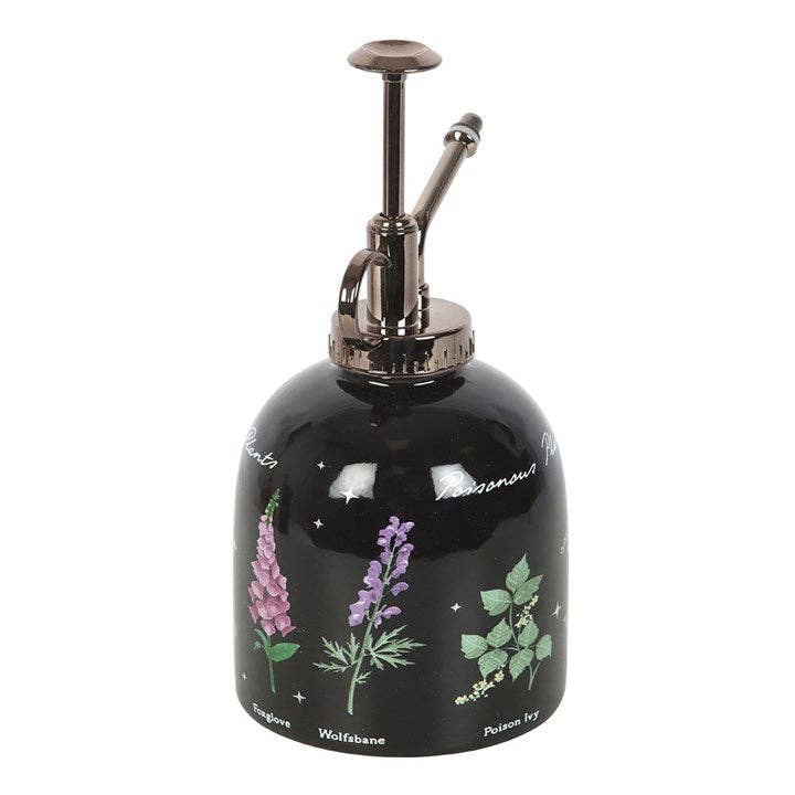 Poisonous Plants Ceramic Gothic Botanical Plant Mister
