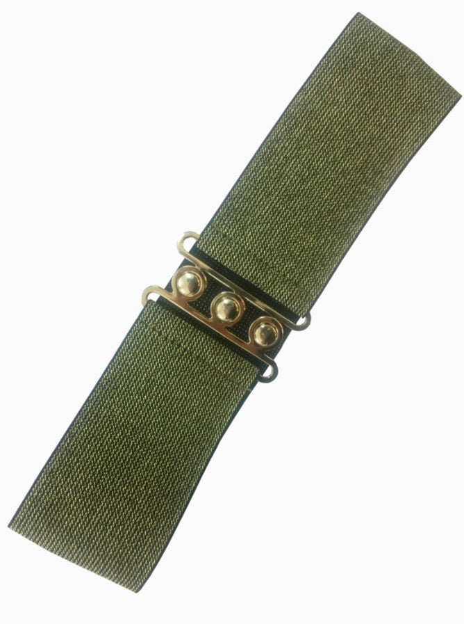 Retro Elasticated Waspie waist Belt