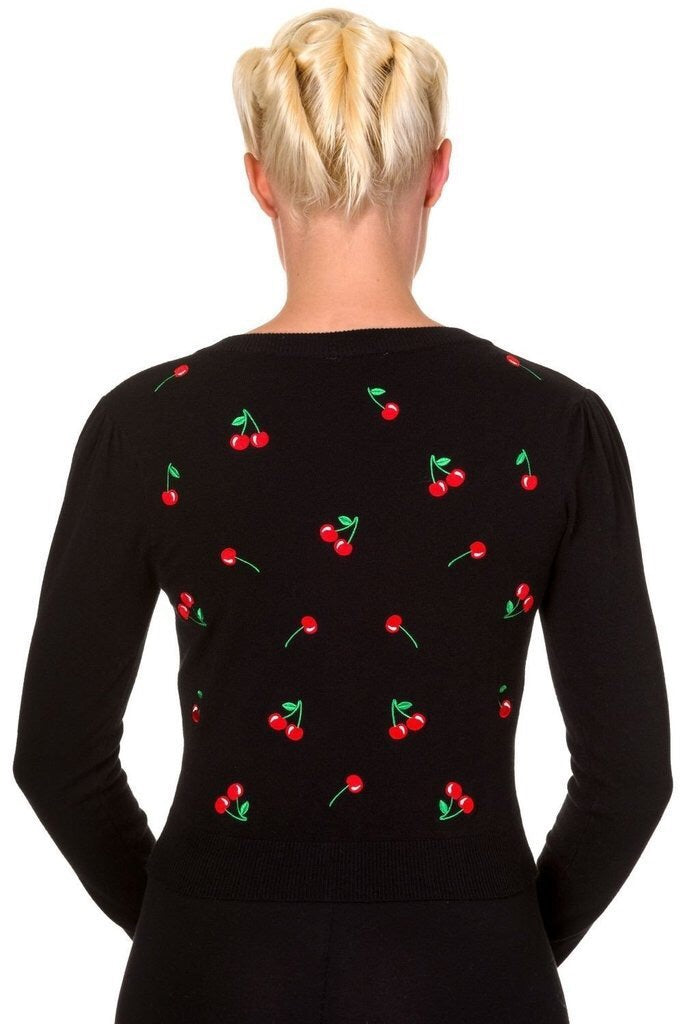 Drive me Crazy Cherry Cardigan